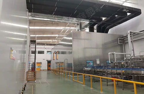 食品加工廠廠房潔凈區(qū)-志遠(yuǎn)凈化工程